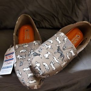 BOBS by Skechers dog print shoes